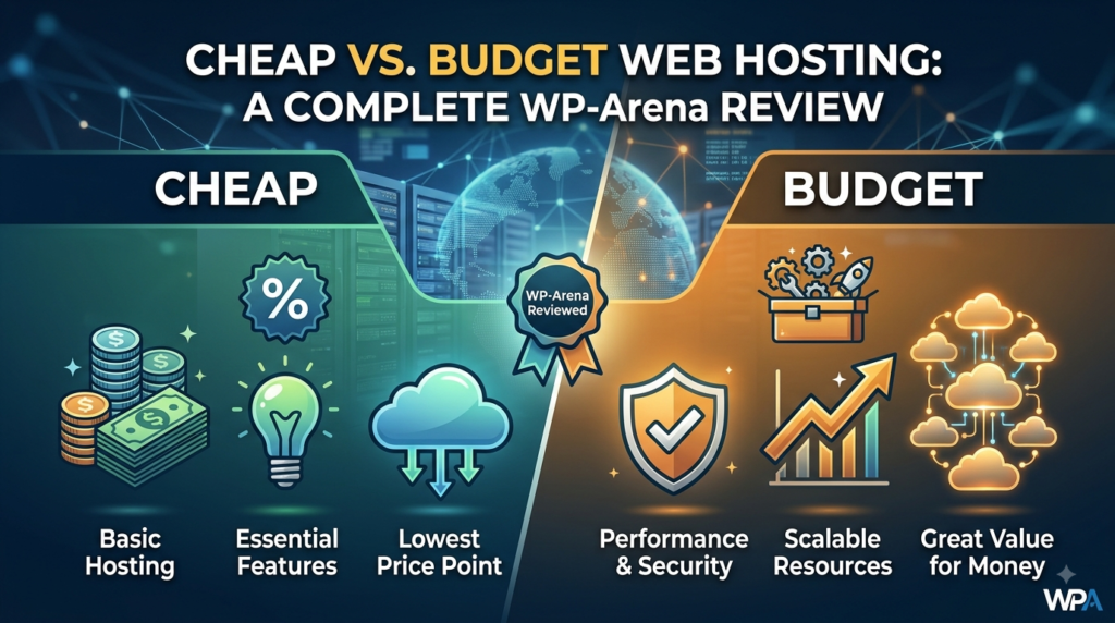 Cheap vs. Budget Web Hosting