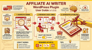 Affiliate AI Writer, WordPress