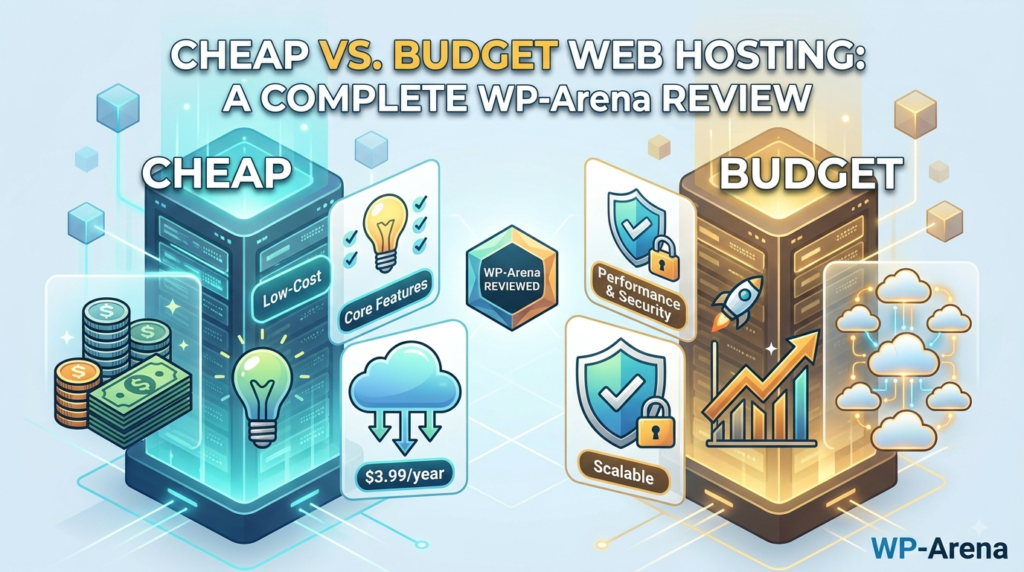 Cheap vs. Budget Web Hosting