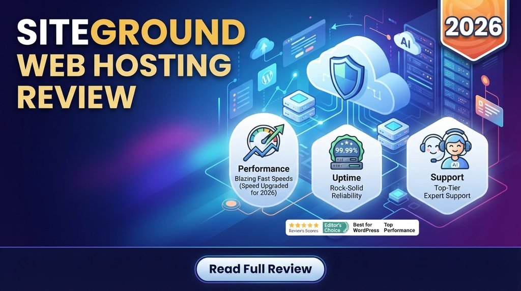 SiteGround Web Hosting Review 2026